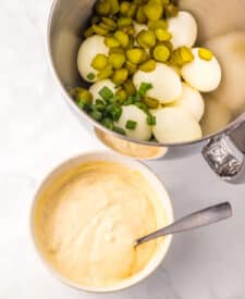 Dill Pickle Egg Salad dressing