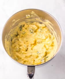 Dill Pickle Egg Salad mixed