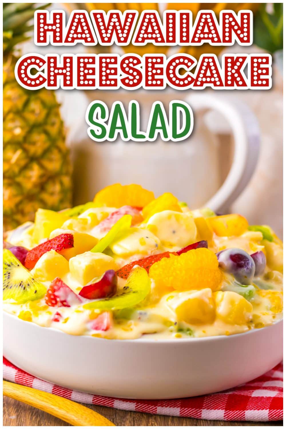 Hawaiian Cheesecake Salad graphic