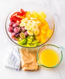 Hawaiian Cheesecake Salad ingredients