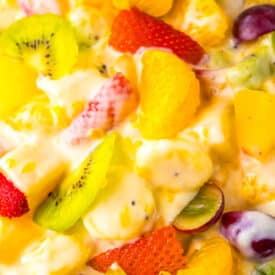 Hawaiian Cheesecake Salad plated