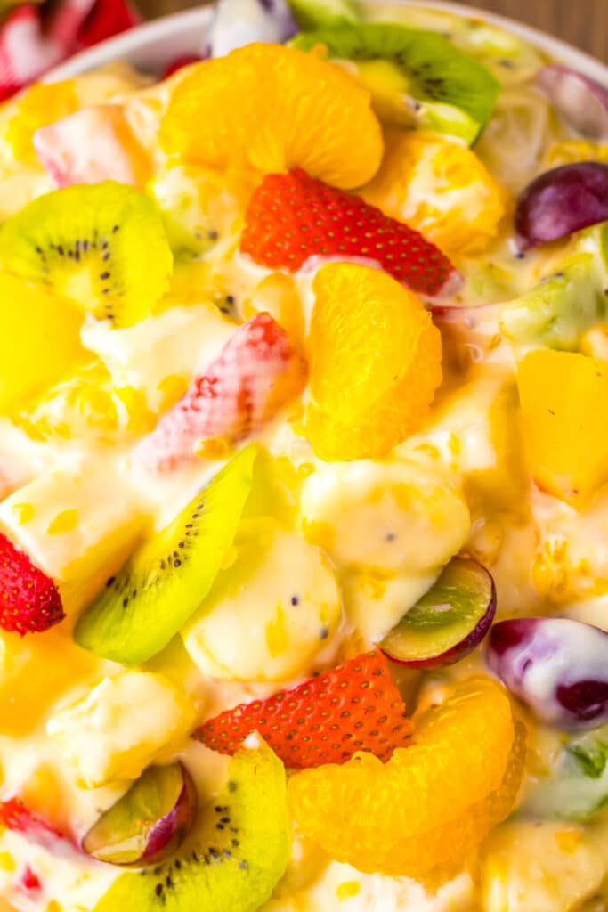 Hawaiian Cheesecake Salad plated