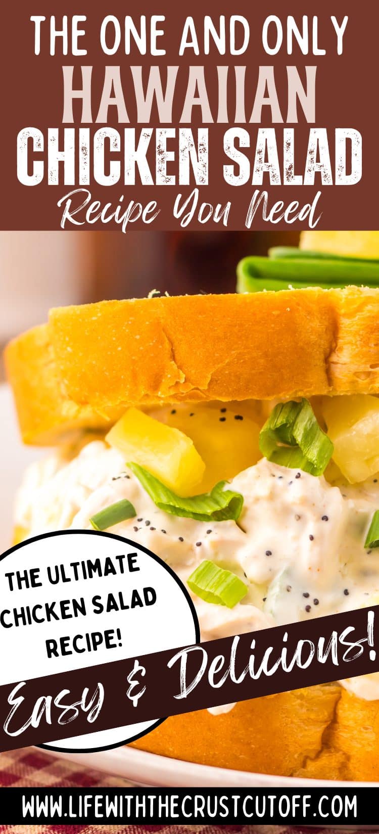 Hawaiian Chicken Salad pin