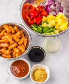 Slow Cooker Hawaiian Lil Smokies ingredients