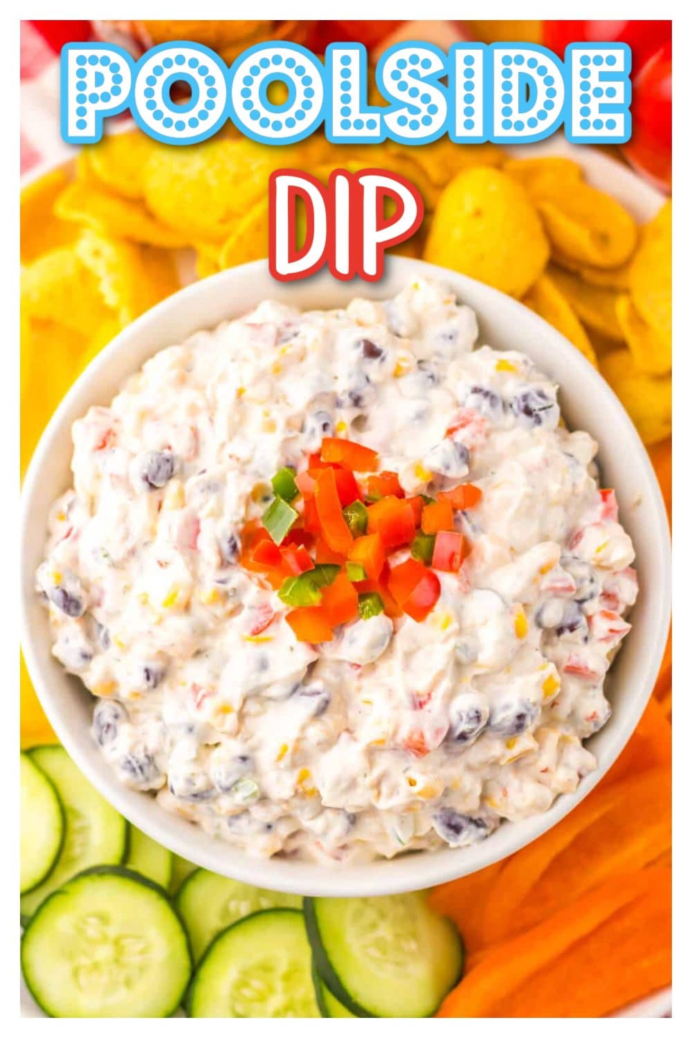 poolside dip graphic