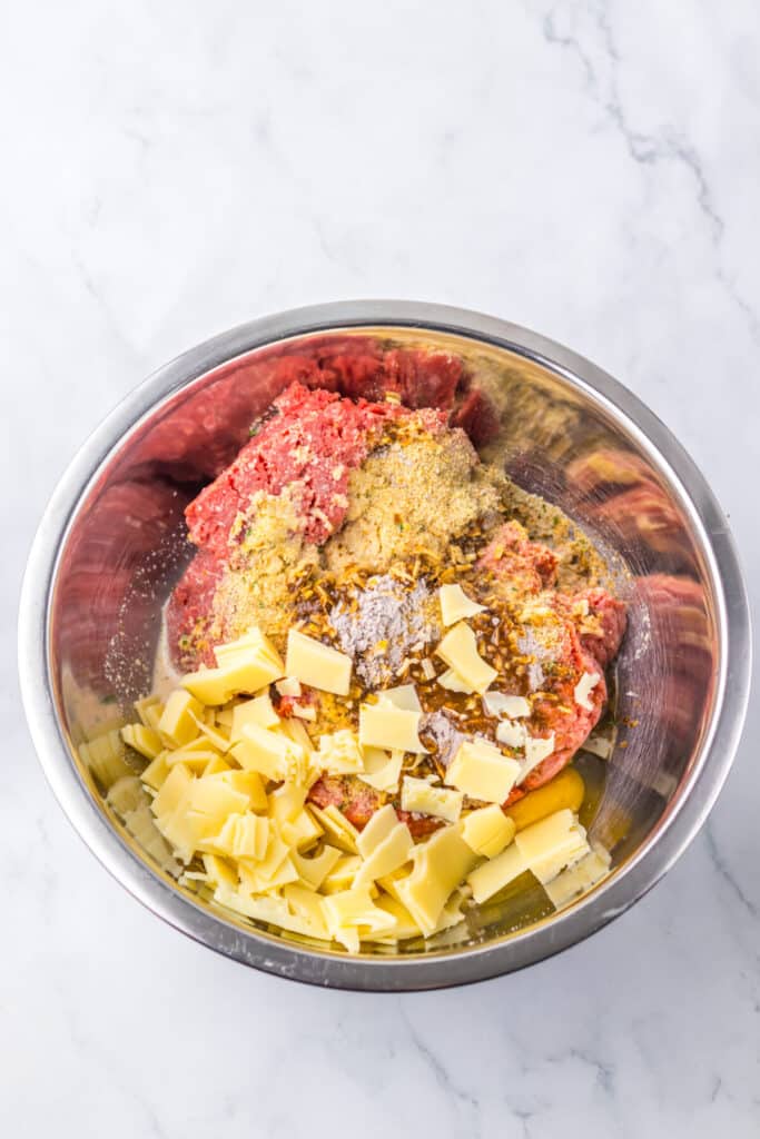 Slow Cooker French Onion Meatloaf ingredients