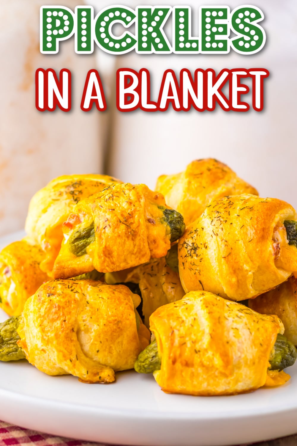 pickles in a blanket graphic