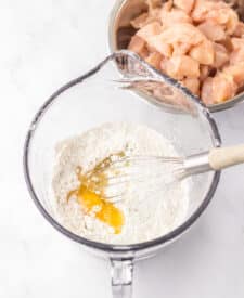 Batter for panda express orange chicken