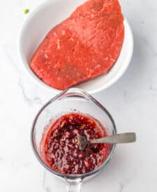 Slow Cooker Cranberry Roast Beef ingredients