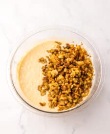 McGriddle bite batter in bowl