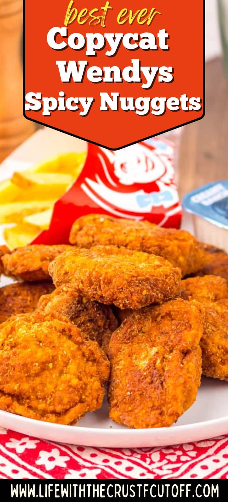 Wendys spicy nuggets copycat recipe crispy spicy chicken nuggets