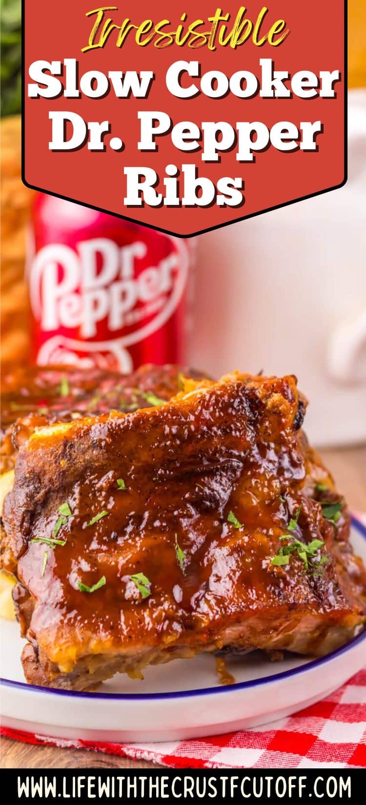 slow cooker dr pepper ribs coated in sticky sweet barbecue sauce tender and juicy