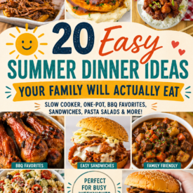 20 easy summer dinner ideas your family will actually eat