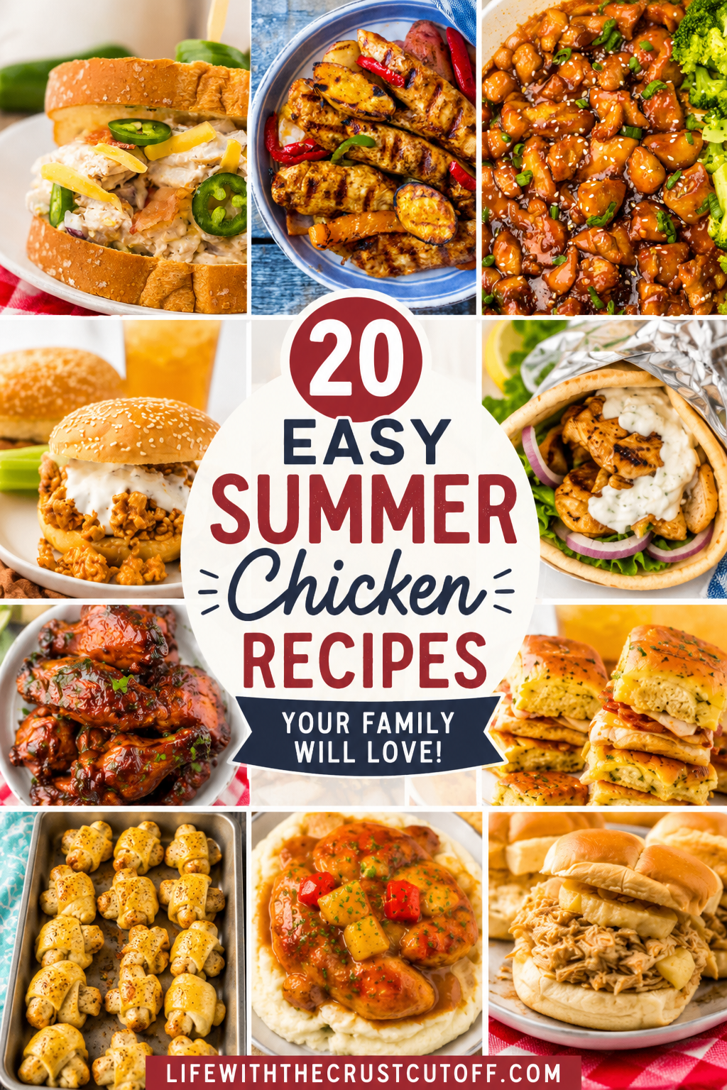 20 Easy Summer Chicken Recipes Your Family Will Love