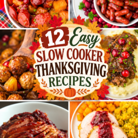12 Easy Slow Cooker Thanksgiving Recipes