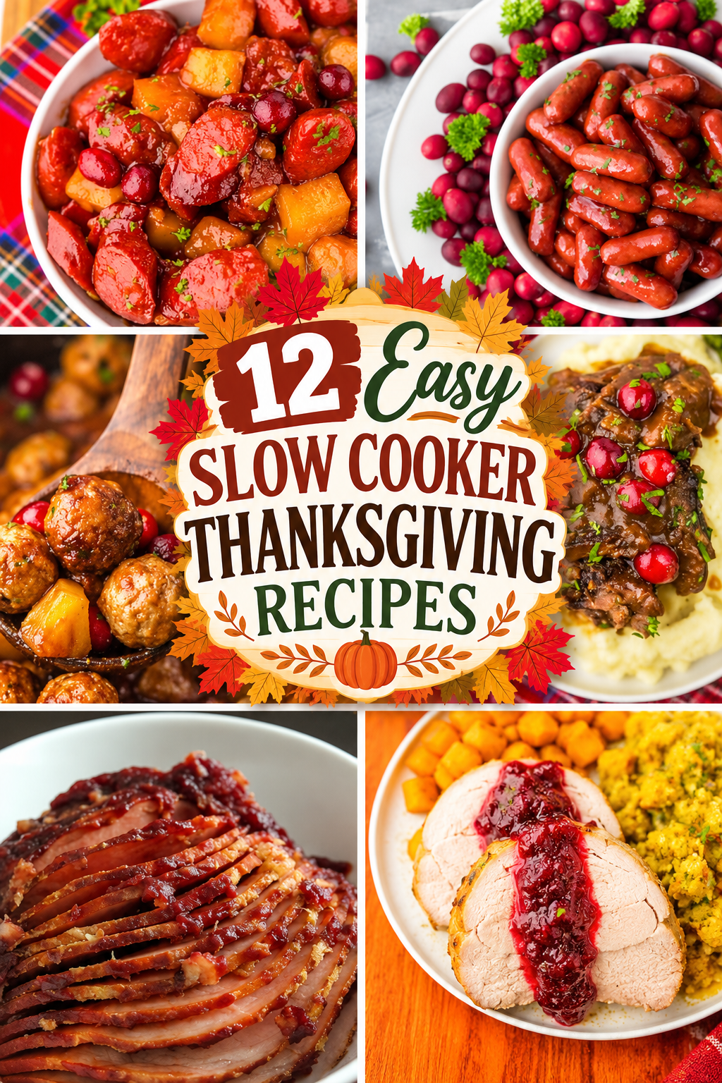 12 Easy Slow Cooker Thanksgiving Recipes